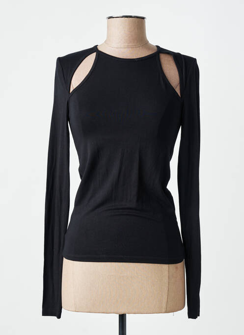 Tricou negru ASTRID BLACK LABEL femme