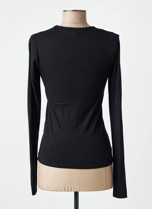 Tricou negru ASTRID BLACK LABEL femme