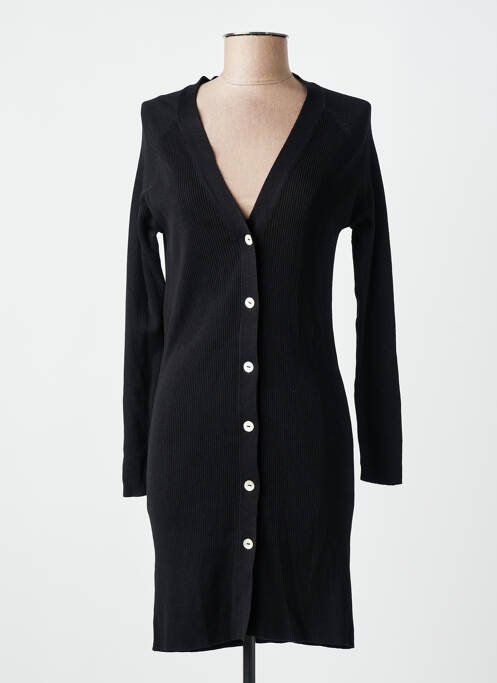 Vestă cu mâneci lungi negru MANGO femme