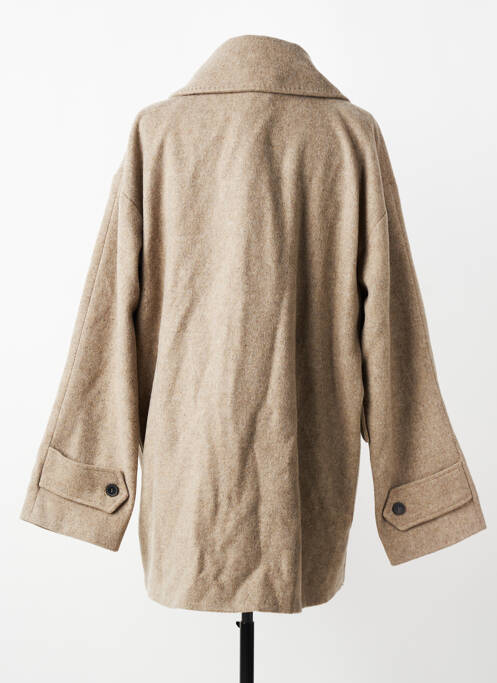 Palton lung bej YUGEN femme
