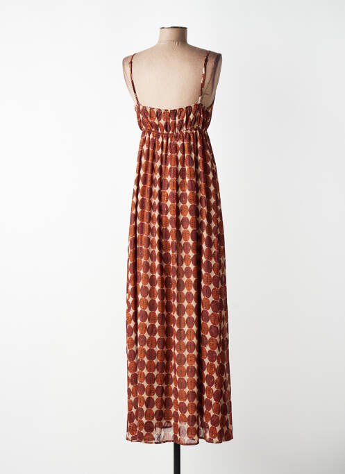 Rochie lungă maro MOLLY BRACKEN femme