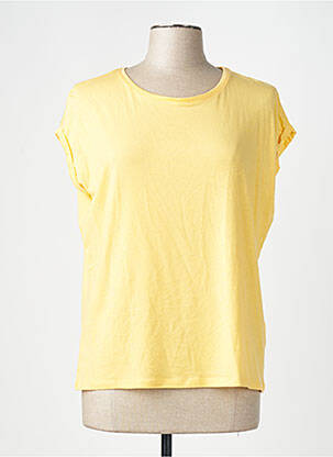 Tricou galben VERO MODA femeie