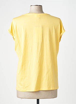 Tricou galben VERO MODA femeie