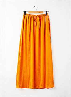 Fustă midi portocaliu VERO MODA femeie