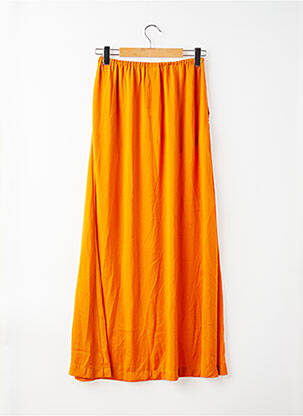 Fustă midi portocaliu VERO MODA femeie