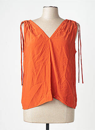 Cămașă portocaliu MANGO femme