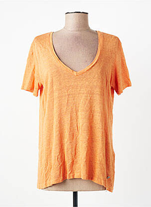 Tricou portocaliu PLEASE femeie