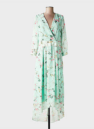 Rochie lungă verde BELLITA femme