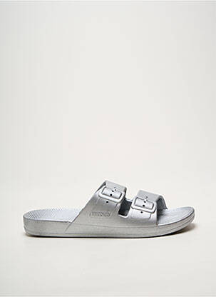 Șlapi argintiu FREEDOM MOSES femeie