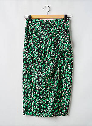 Fustă midi verde VILA femme