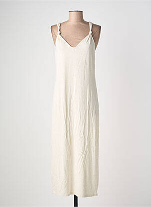 Rochie scurtă bej VILA femme