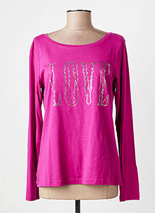 Tricou violet TOM TAILOR femme