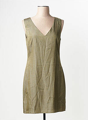 Rochie scurtă verde MOLLY BRACKEN femme