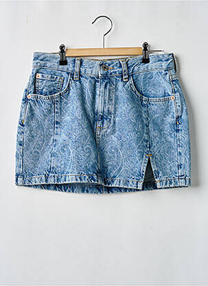 Fustă scurtă albastru MANGO femme