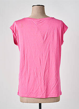 Tricou roz PIECES femeie