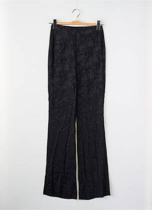 Pantalon drept negru MANGO femeie