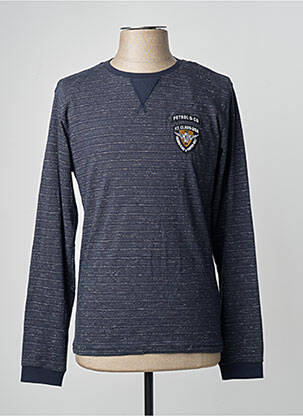 Tricou albastru PETROL INDUSTRIES homme