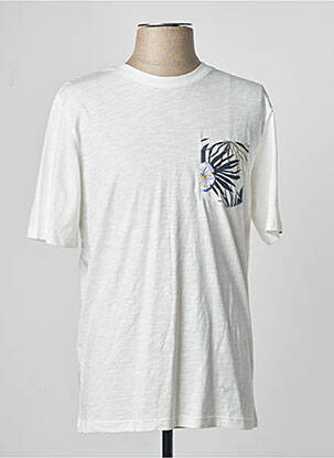 Tricou alb JACK & JONES bărbat
