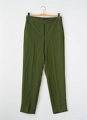 Pantalon drept verde MANGO femeie