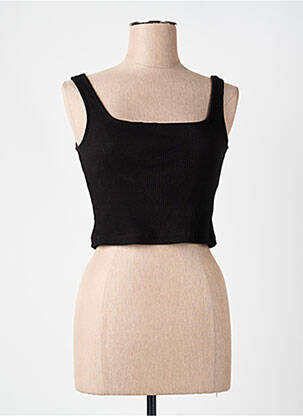 Tricou negru PIECES femeie