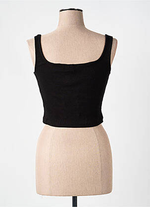Tricou negru PIECES femeie