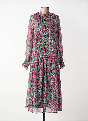 Rochie lungă roșu MANGO femeie