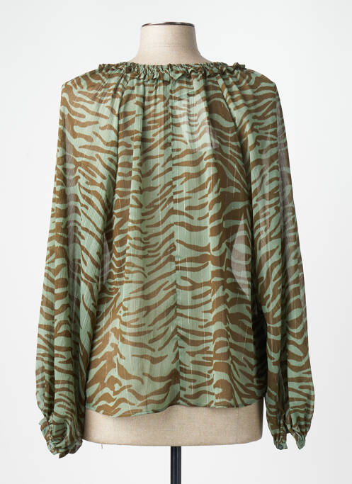 Cămașă verde MANGO femme