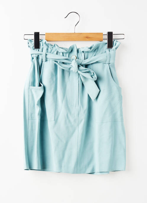 Fustă scurtă albastru NAF NAF femme