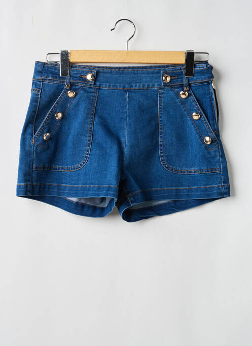 Șort albastru MORGAN femme