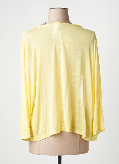 Vestă cu mâneci lungi galben STREET ONE femme