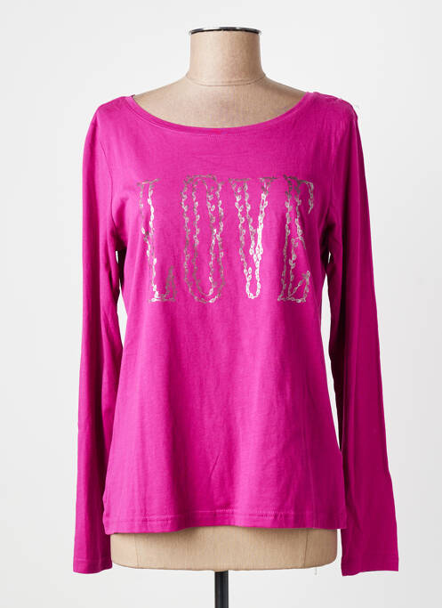 Tricou violet TOM TAILOR femme