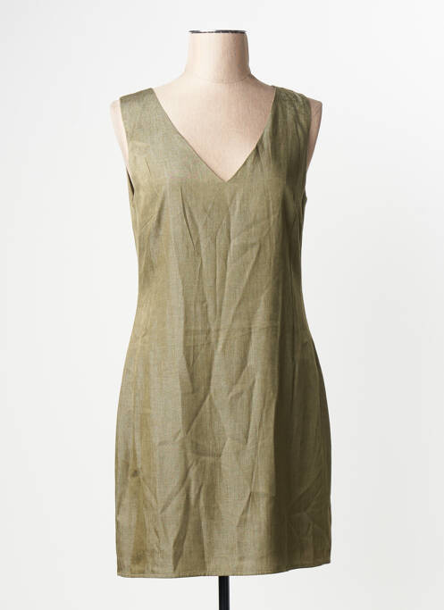 Rochie scurtă verde MOLLY BRACKEN femme