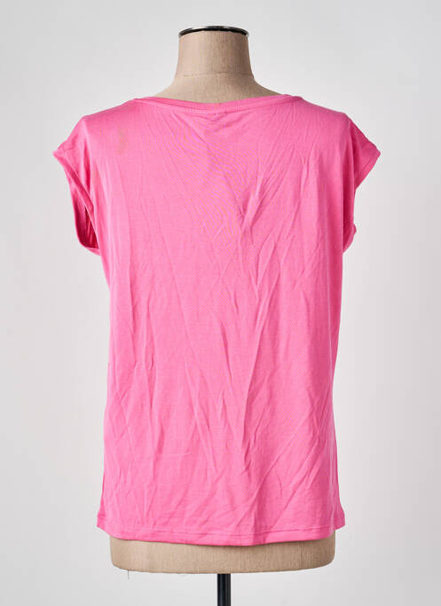 Tricou roz PIECES femeie