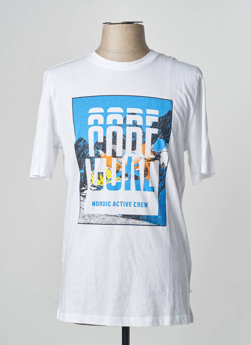 Tricou alb JACK & JONES homme