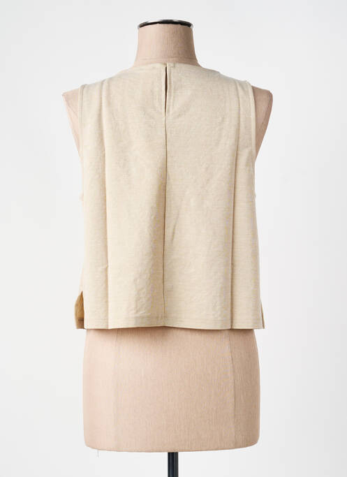 Top bej MANGO femeie