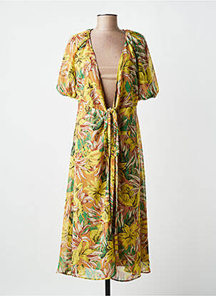 Jachete kimono galben MANGO femeie
