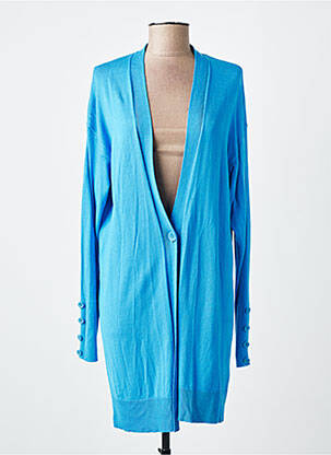 Vestă cu mâneci lungi albastru MORE & MORE femme