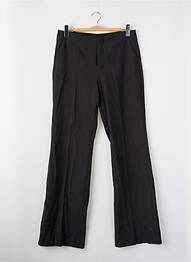 Pantalon drept negru MANGO femeie