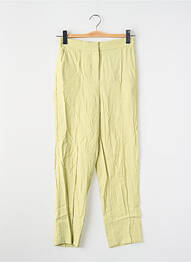 Pantalon drept galben MANGO femme