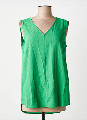 Top verde MORE & MORE femme