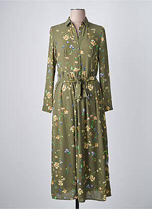 Rochie lungă verde ONLY femeie