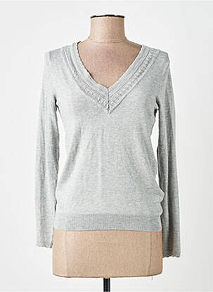 Pulover gri NAF NAF femme