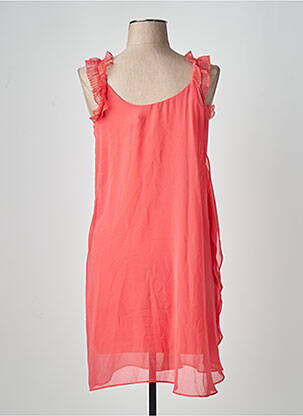 Rochie scurtă portocalie NAF NAF femeie
