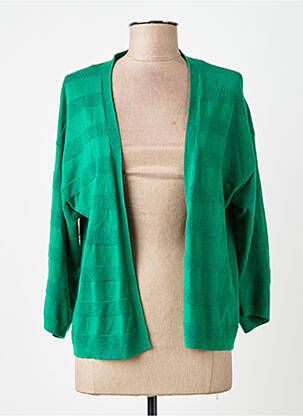 Vestă cu mâneci lungi verde STREET ONE femme