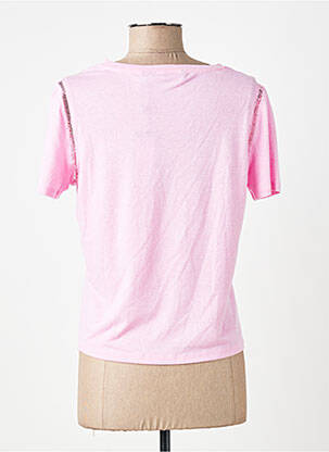 Tricou roz VERO MODA femeie