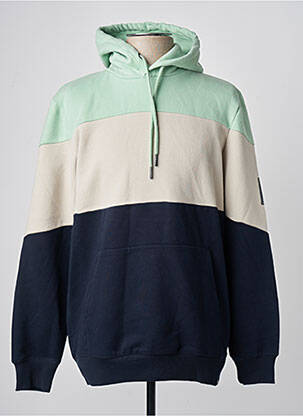 Hanorac cu glugă albastru GARCIA homme