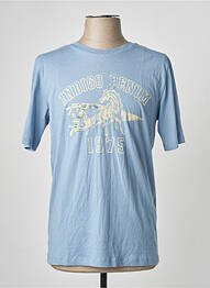 Tricou albastru JACK & JONES homme