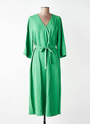 Rochie lungă verde JACQUELINE DE YONG femeie