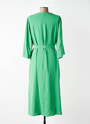 Rochie lungă verde JACQUELINE DE YONG femeie