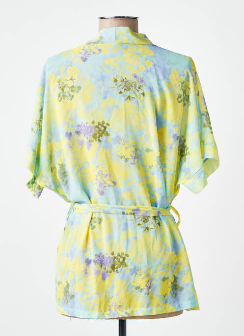 Vestă cu mâneci scurte galben BELLITA femme